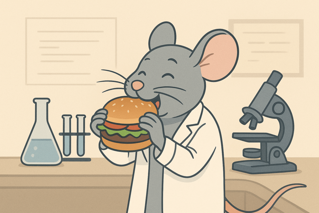 Myši na hamburgerové dietě a nový český lék proti cukrovce chatgpt image 3. 11. 2025 17 54 47